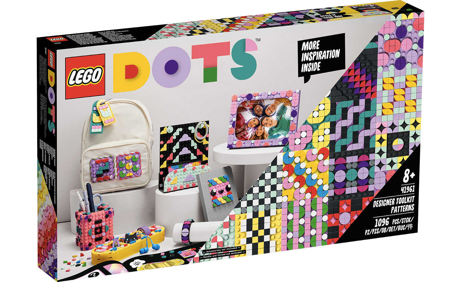 [飛米樂高積木磚賣店] LEGO 41961 DOTS-設計師工具組-圖案