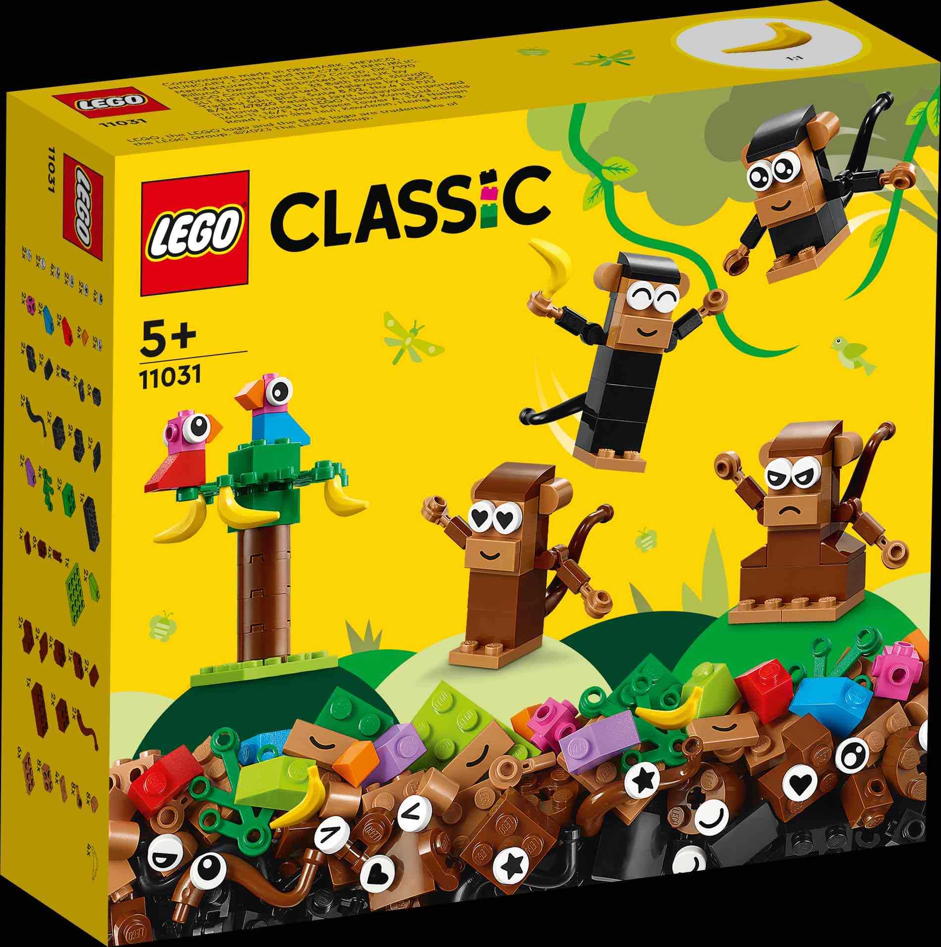 [高雄 飛米樂高積木] LEGO 11031 Classic-創意猴子趣味套裝