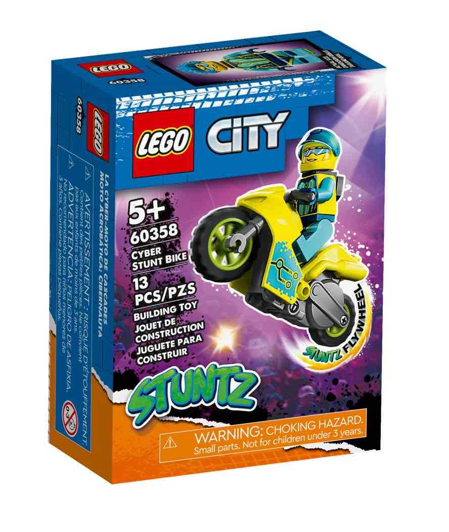[高雄 飛米樂高積木] LEGO 60358 City-網路特技摩托車