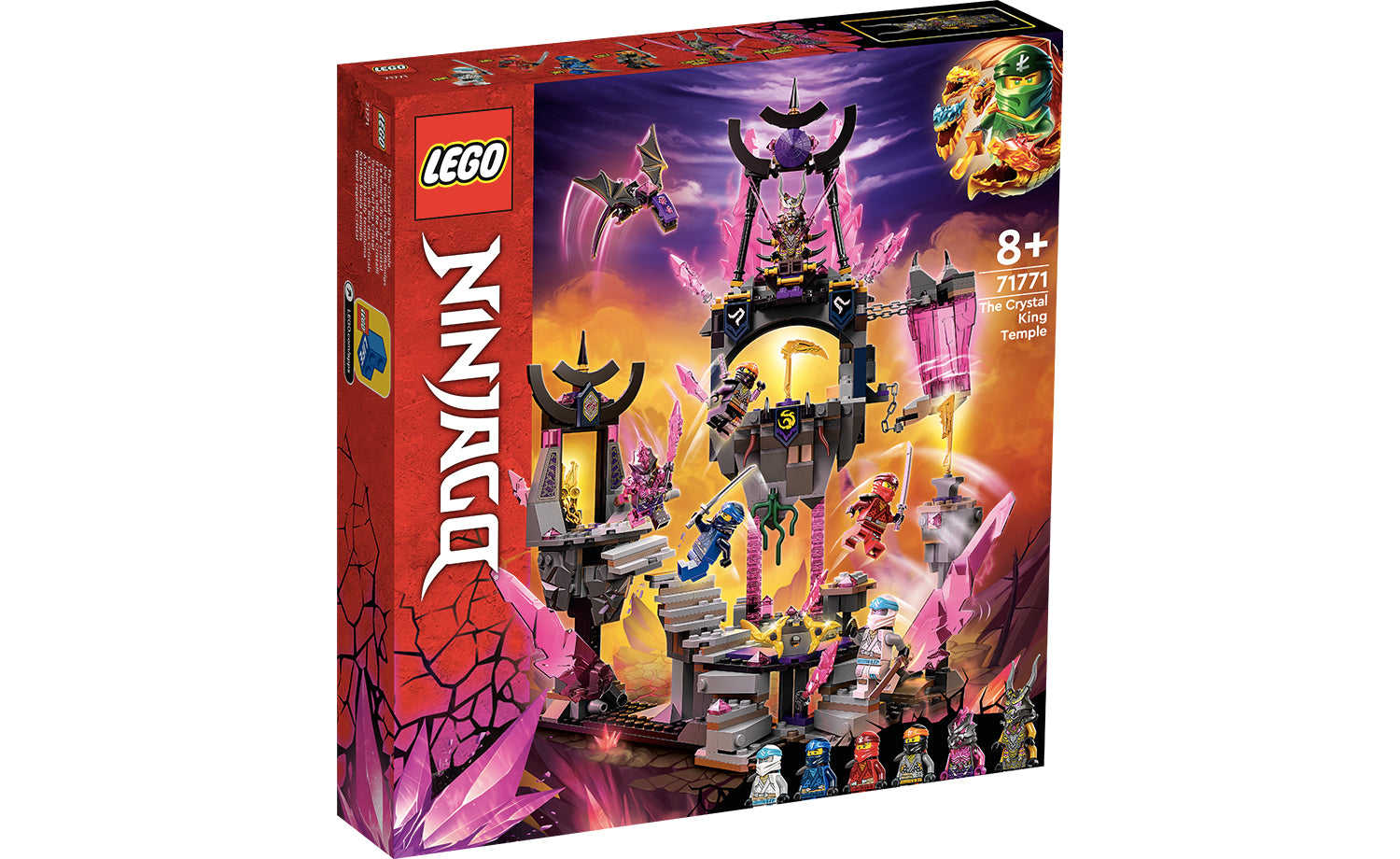 [飛米樂高積木磚賣店] LEGO 71771 Ninjago-水晶國王神廟