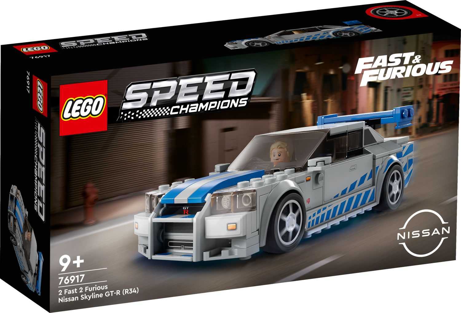 [高雄 飛米樂高積木] LEGO 76917 Speed-玩命關頭2日產SkylineGTR R34