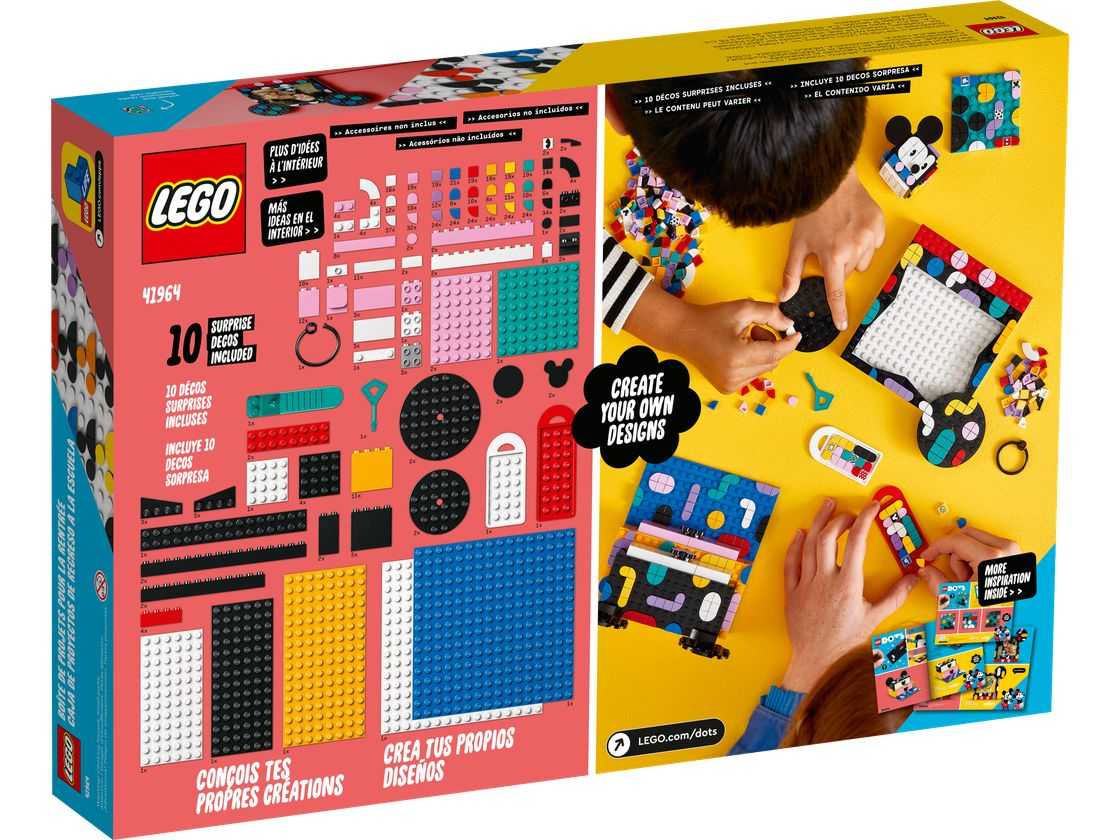 [飛米樂高積木磚賣店] LEGO 41964 DOTS-開學專案盒-米奇和米妮