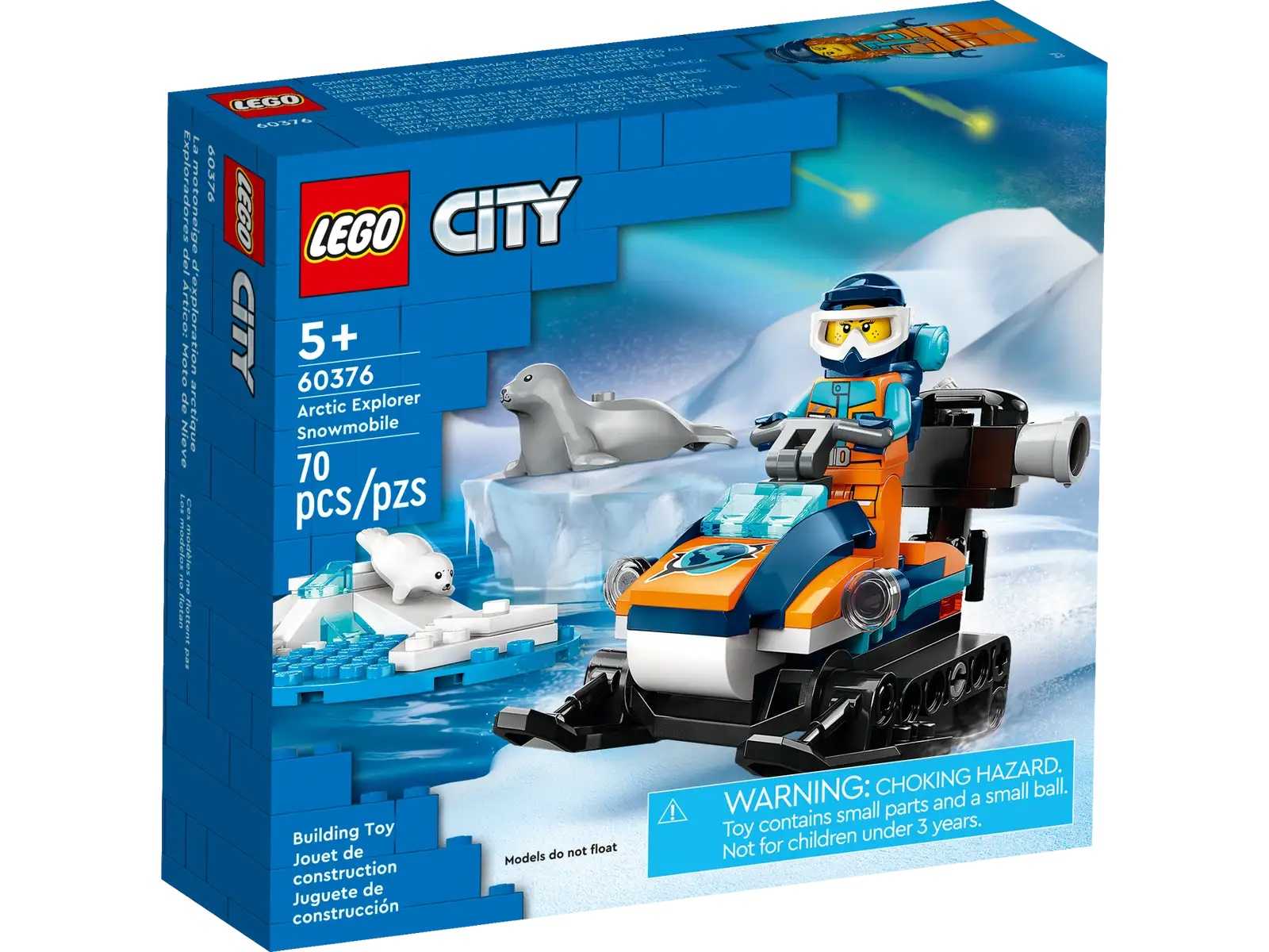 [高雄 飛米樂高積木專賣店] LEGO 60376 City-北極探險家雪上摩托車