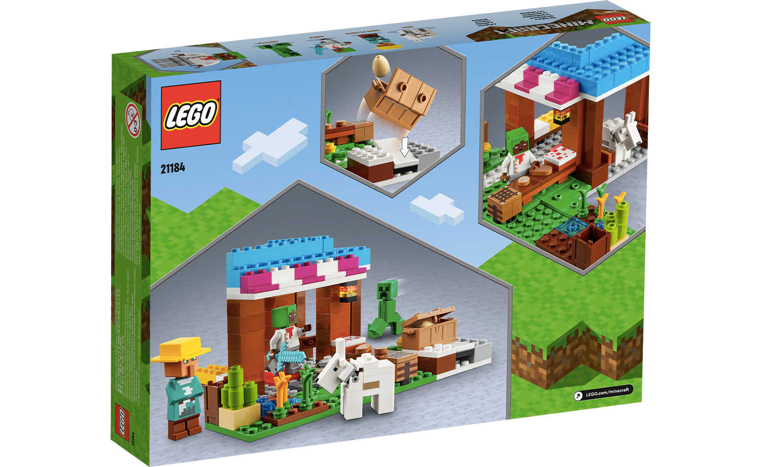 [飛米樂高積木磚賣店] LEGO 21184 Minecraft-麵包店