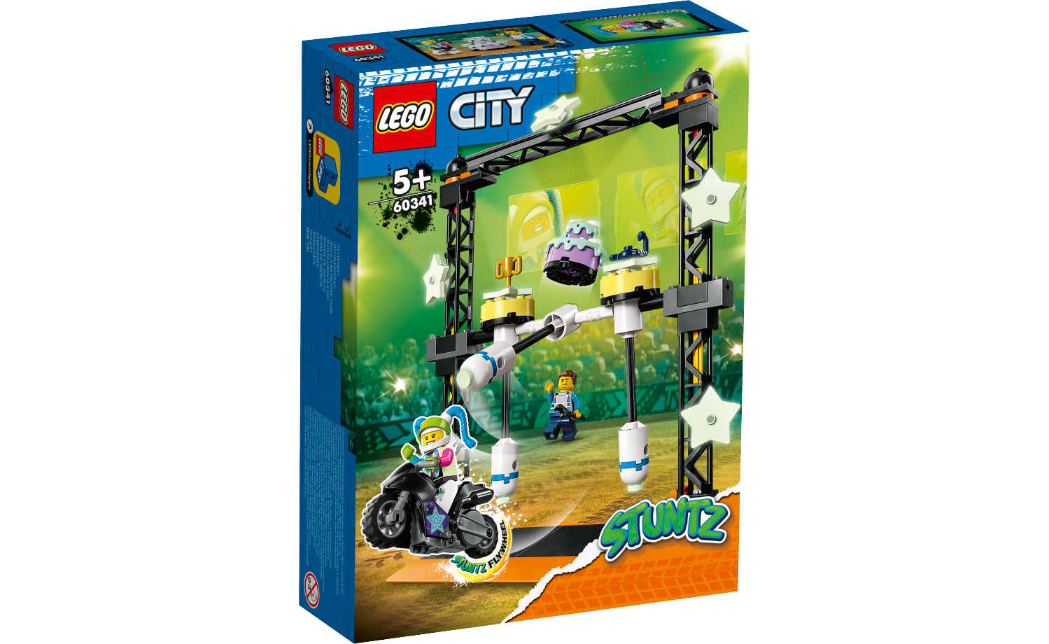 [飛米樂高積木磚賣店] LEGO 60341 City-擊倒特技挑戰組