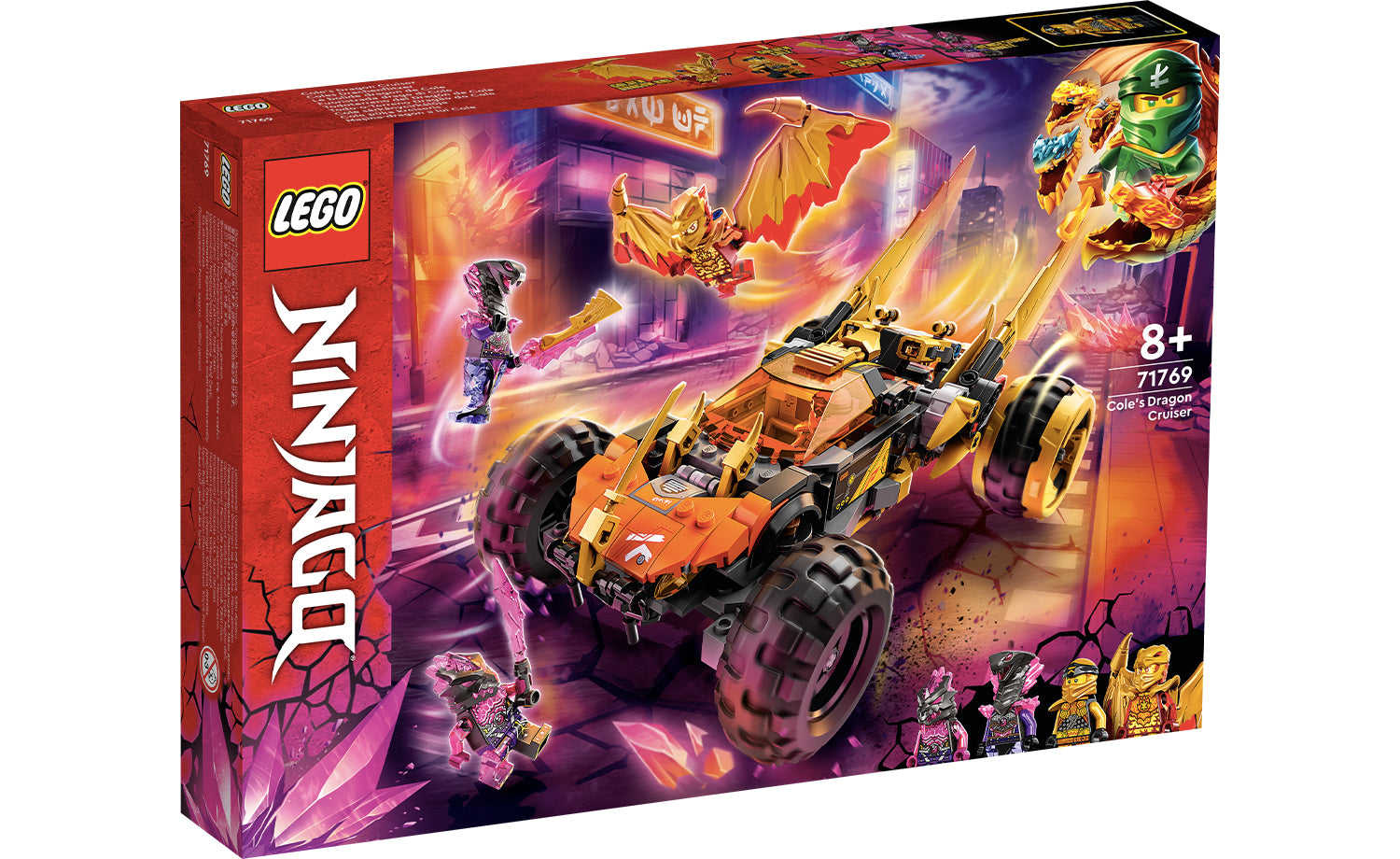[飛米樂高積木磚賣店] LEGO 71769 Ninjago-阿剛的龍之越野車