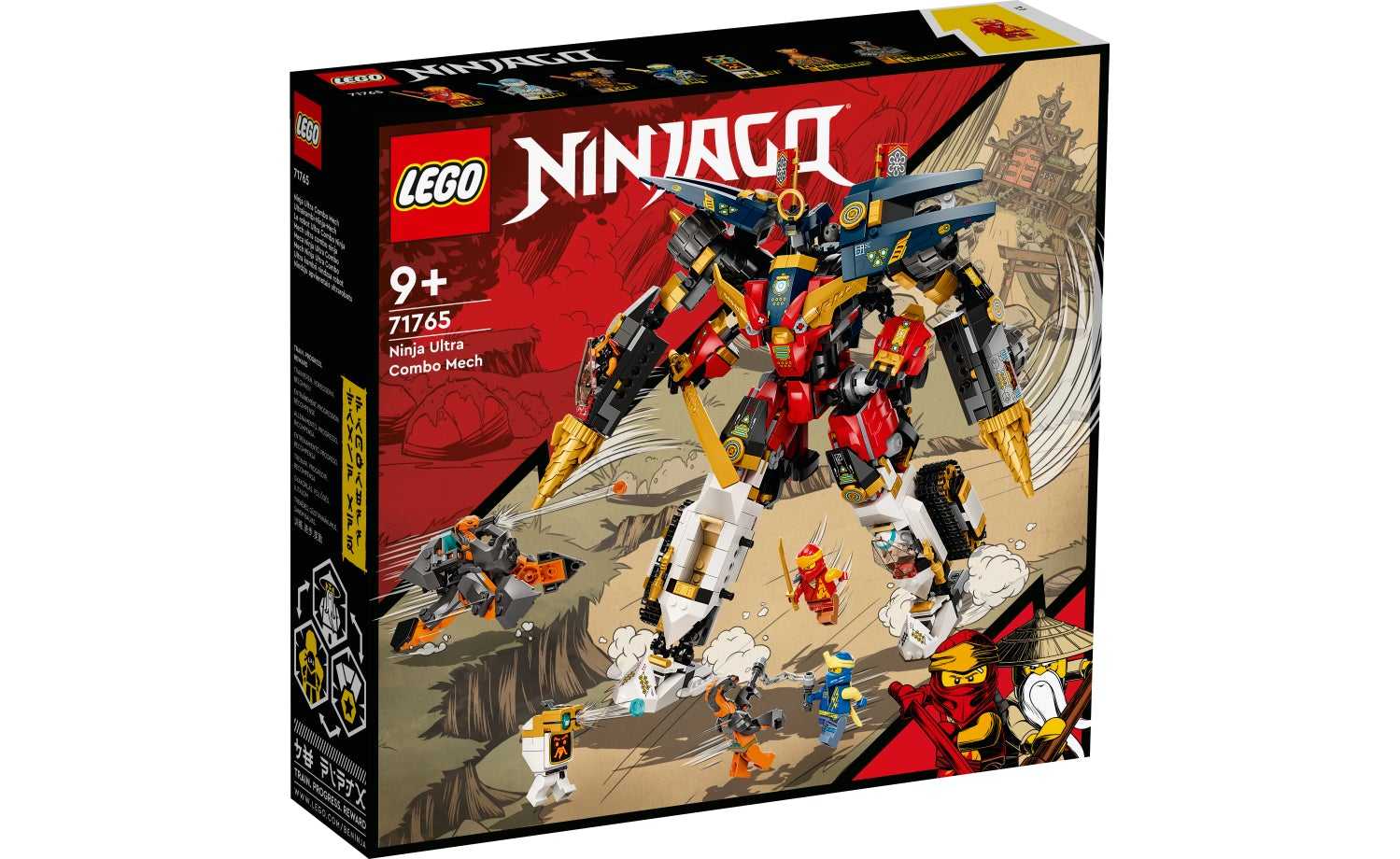 [飛米樂高積木磚賣店] LEGO 71765 Ninjago-忍者終極合體機械人