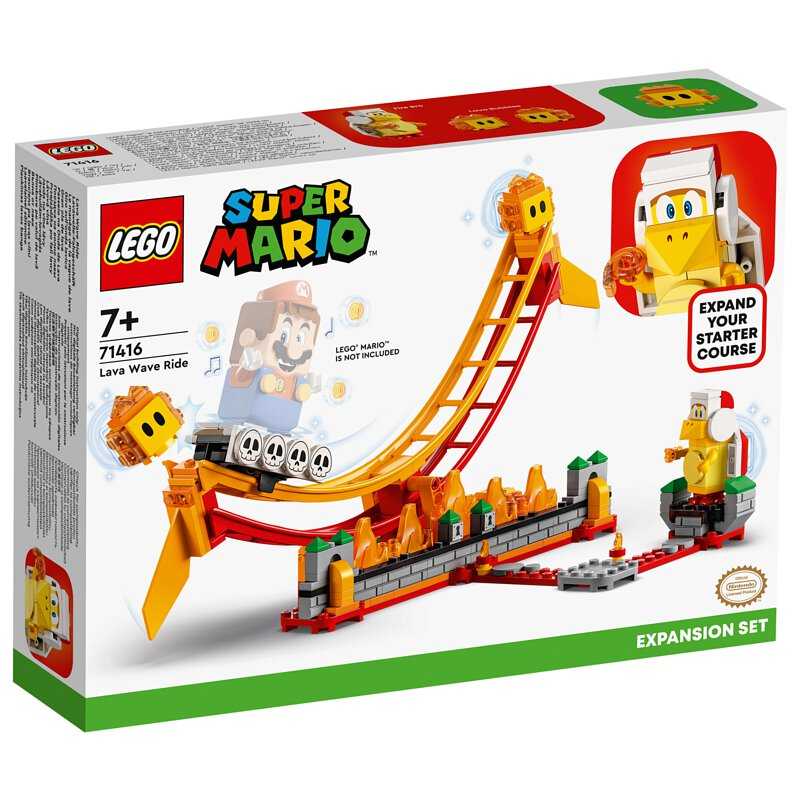 [高雄 飛米樂高積木] LEGO 71416 Mario-熔岩波浪之旅