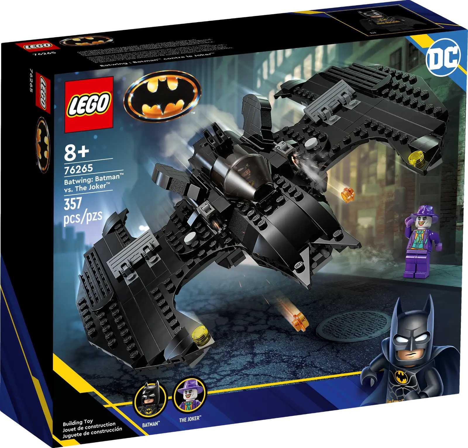 高雄飛米樂高積木] 8月新品LEGO 76265 蝙蝠俠系列蝙蝠翼：蝙蝠俠™ vs