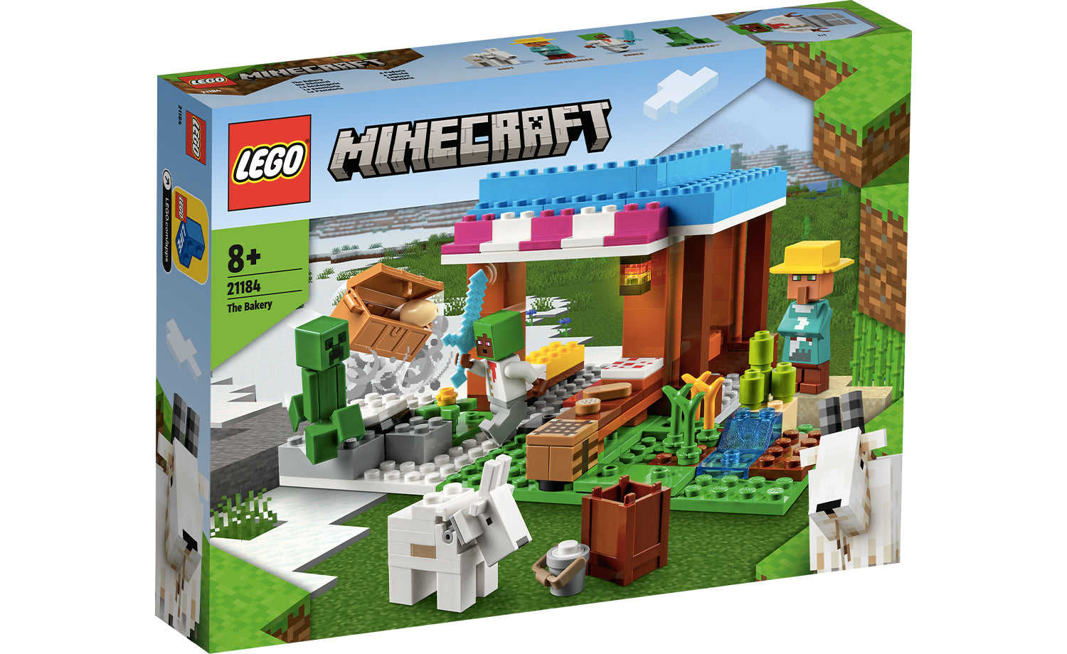 [飛米樂高積木磚賣店] LEGO 21184 Minecraft-麵包店