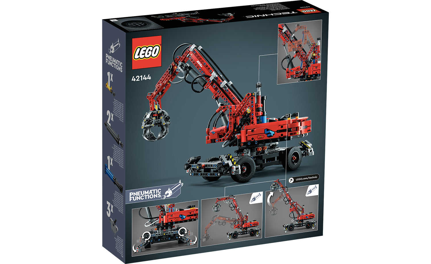 [飛米樂高積木磚賣店] LEGO 42144 TECHNIC-物料搬運機