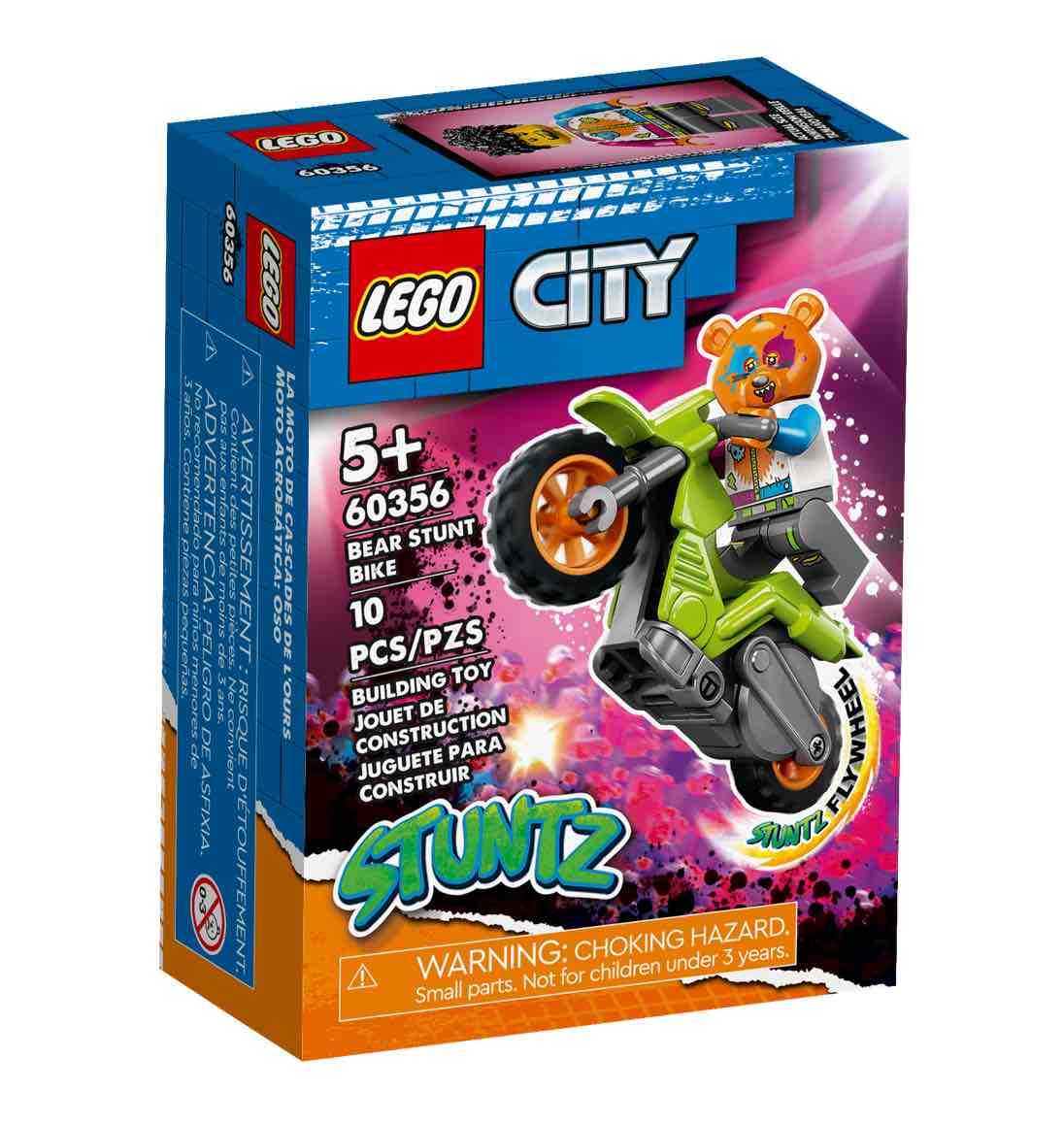 [高雄 飛米樂高積木] LEGO 60356 City-大熊特技摩托車