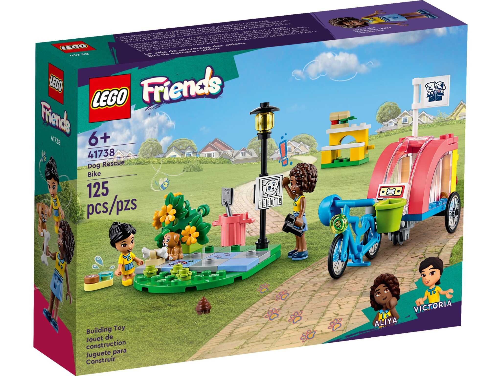 [高雄 飛米樂高積木] LEGO 41738 Friends-狗狗救援腳踏車