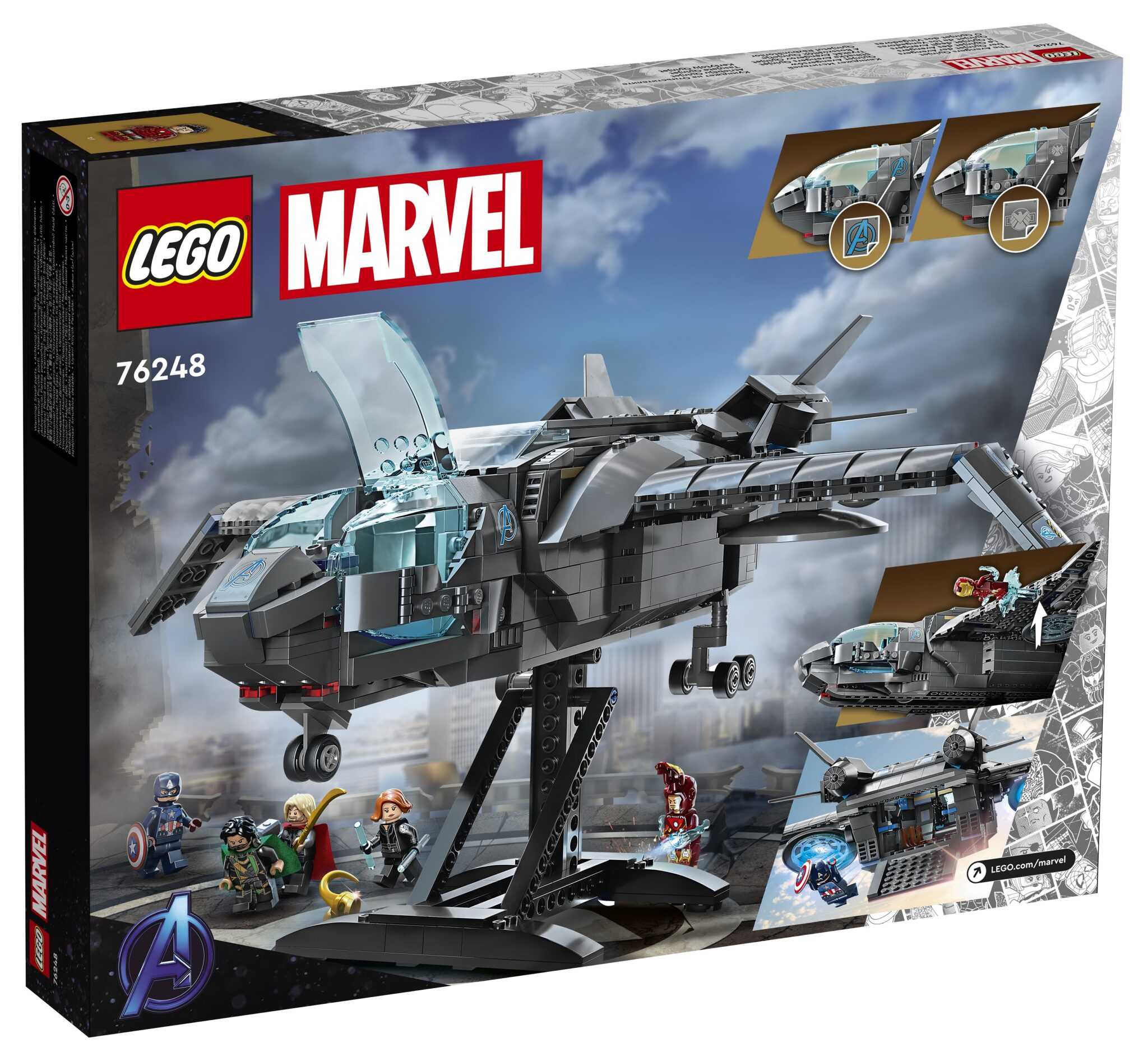 [高雄 飛米樂高積木] LEGO 76248	超級英雄-The Avengers Quinjet