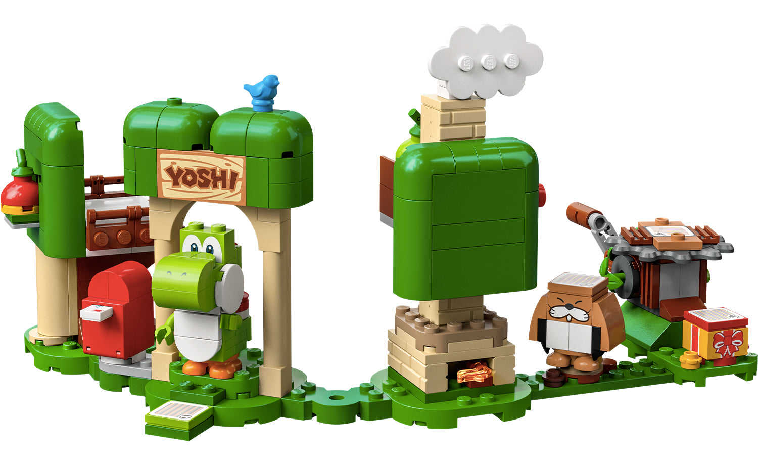 [飛米樂高積木磚賣店] LEGO 71406 Mario-耀⻄的禮物屋