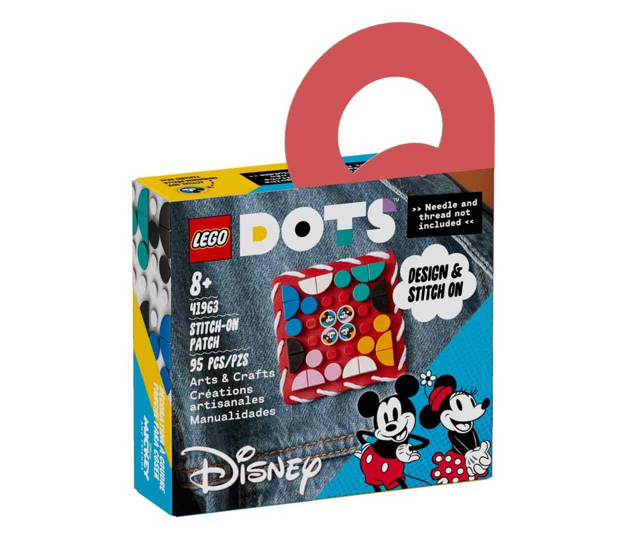 [飛米樂高積木磚賣店] LEGO 41963 DOTS-豆豆創意針縫底板-Mickey Mouse & Minnie M