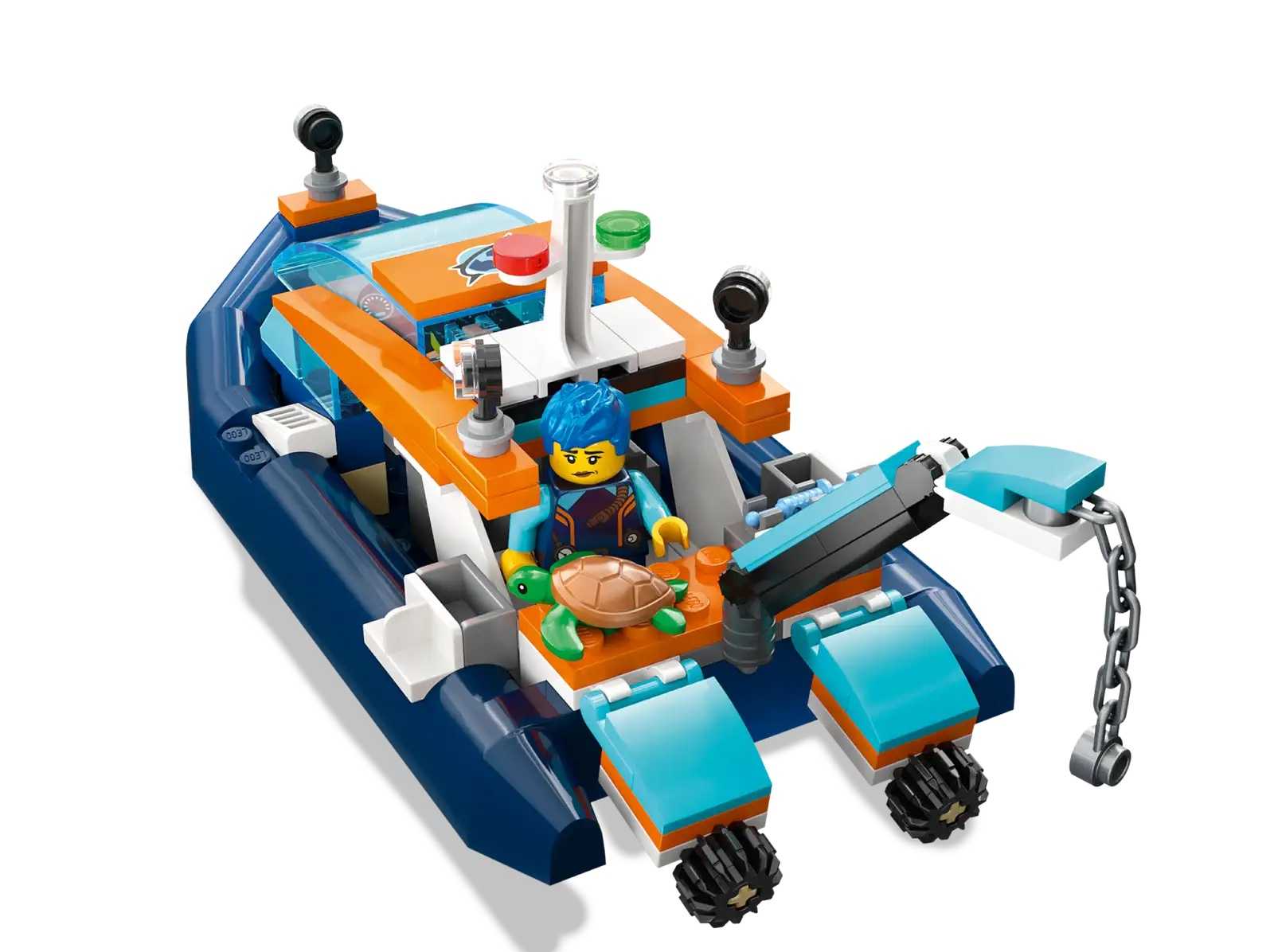[高雄 飛米樂高積木專賣店] LEGO 60377 City-探險家潛水工作船