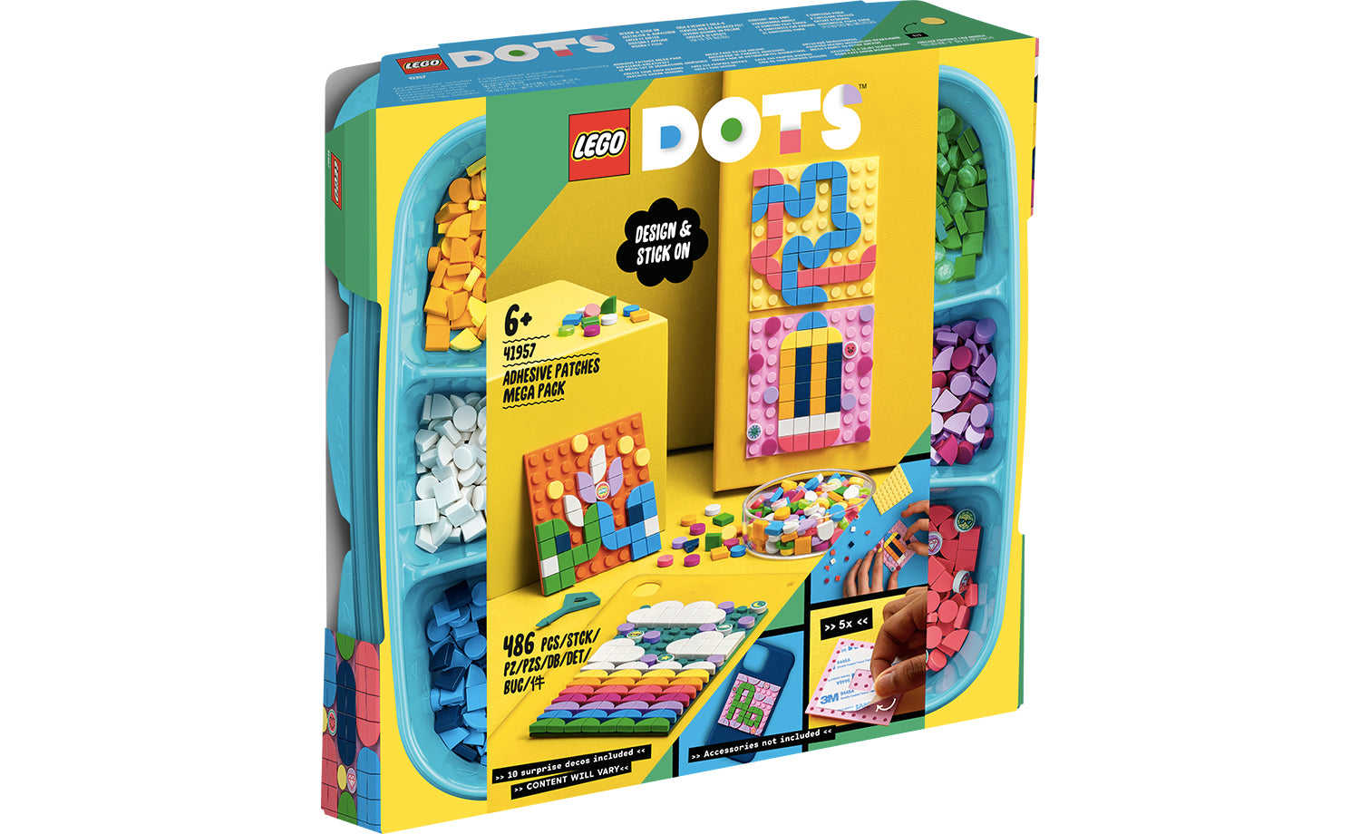 [飛米樂高積木磚賣店] LEGO 41957 DOTS-豆豆拼貼底板超值組
