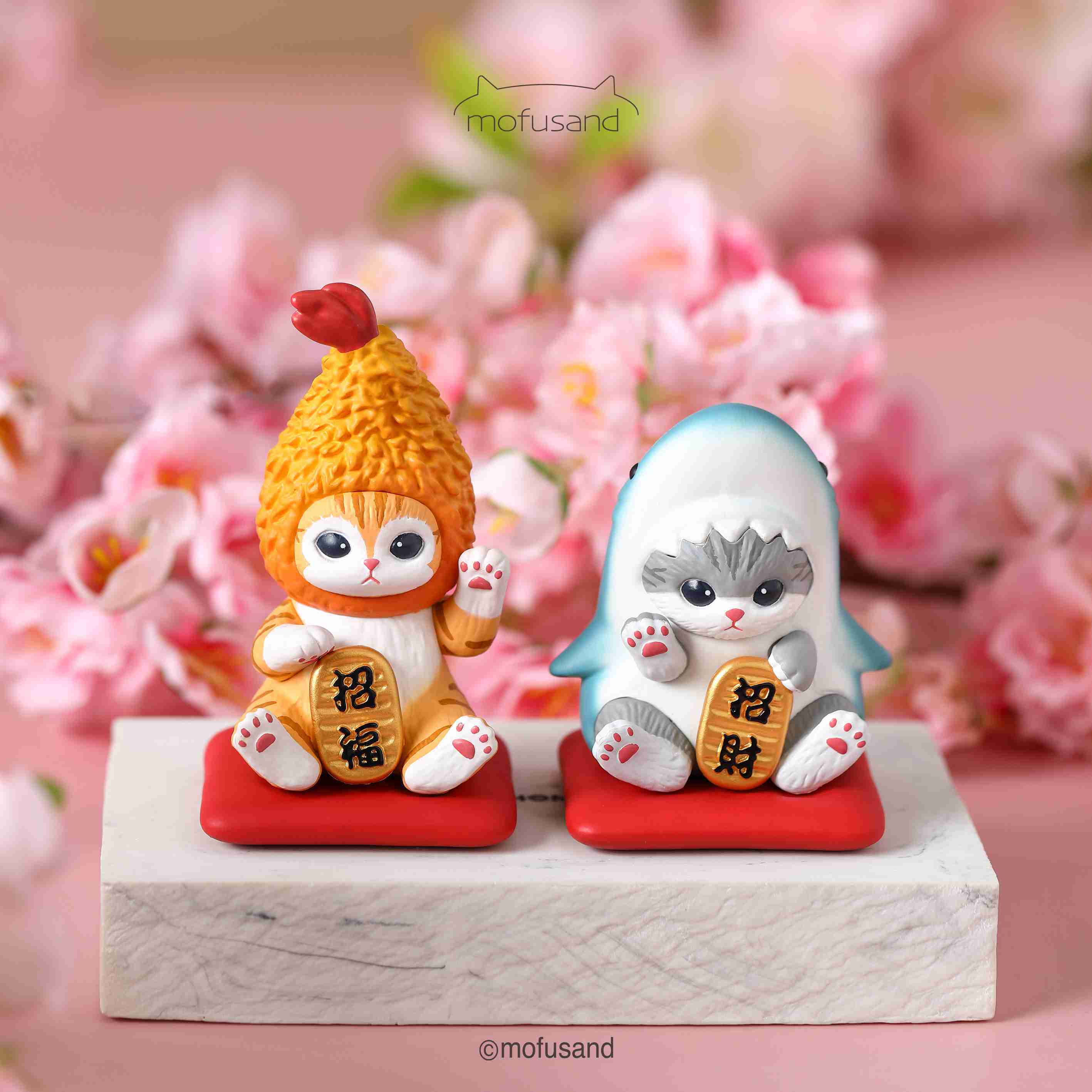 貓福珊迪 招財公仔 [鯊魚/炸蝦]