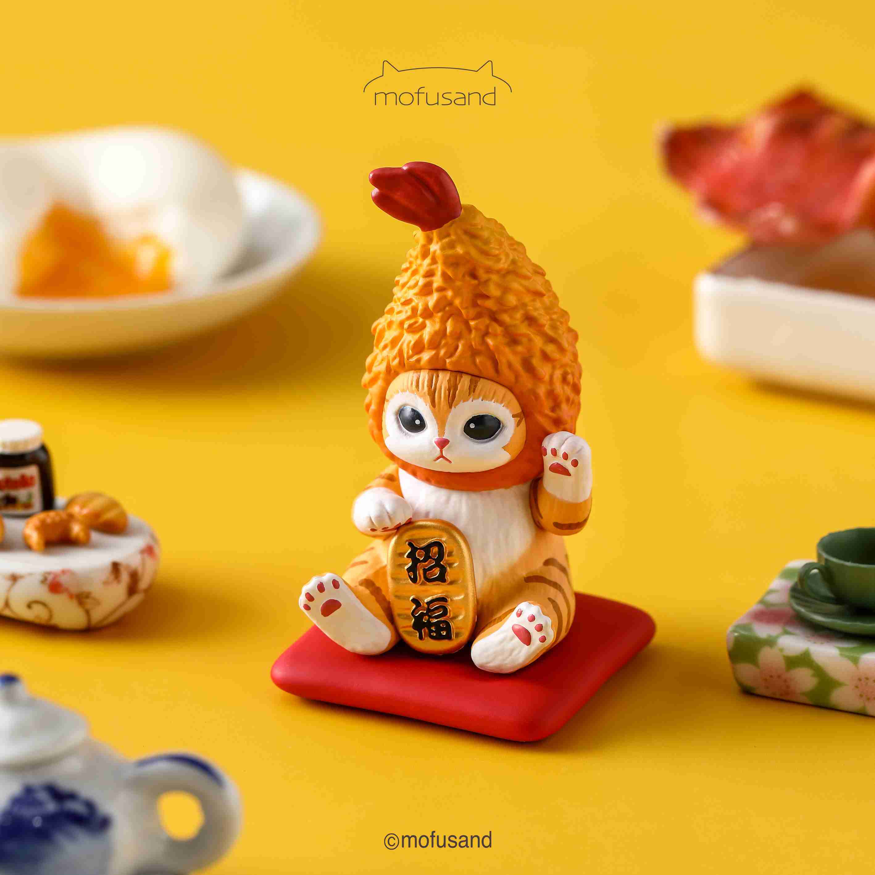 貓福珊迪 招財公仔 [鯊魚/炸蝦]