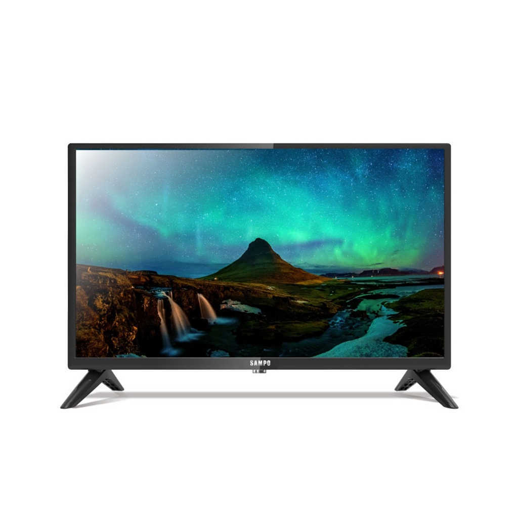 《購物車現折》SAMPO 聲寶【EM-24FC600】 24型HD液晶顯示器+視訊盒