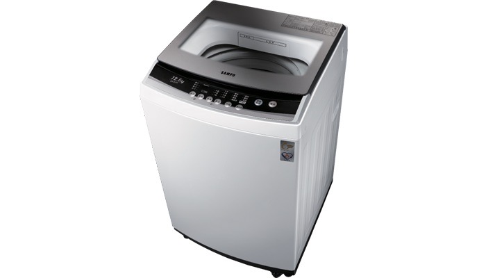 結帳再享折扣-SAMPO聲寶 12.5公斤定頻直立式洗衣機ES-B13F珍珠白 含基本安裝+舊機回收