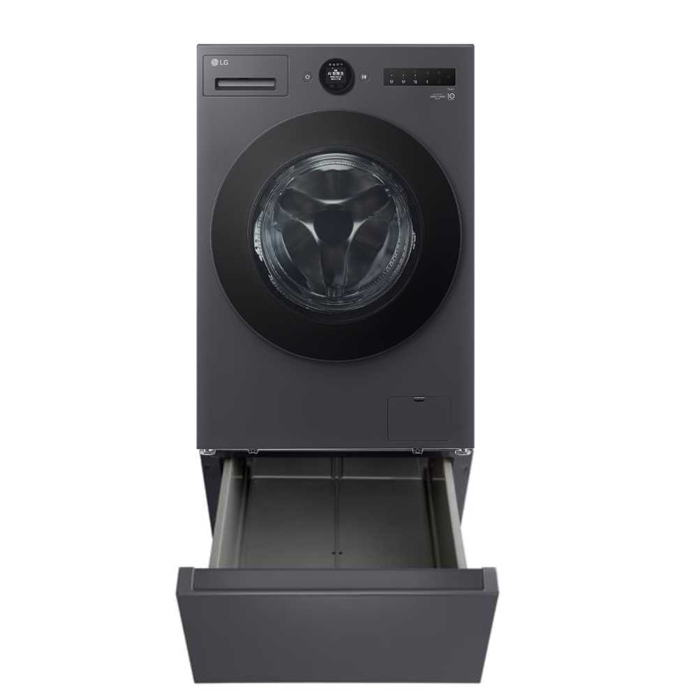 《限時特價再送1000》 LG樂金【WD-S15NDB+LWP-25N14】15公斤蒸洗脫烘滾筒洗衣機+抽屜含基本安裝