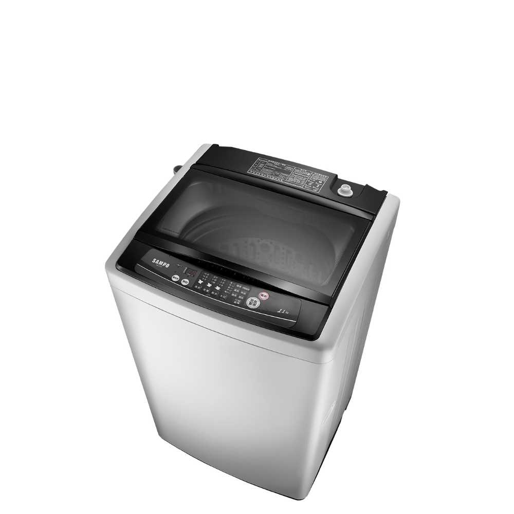 聲寶11公斤洗衣機銀色ES-H11F(G3) 含基本安裝