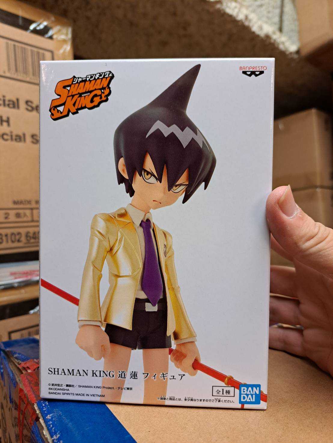 (酷比玩具)日版 通靈王 道蓮 公仔 景品