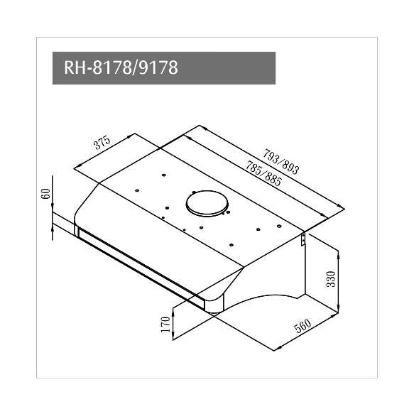 Rinnai 林內【RH-9178】深罩式全直流變頻排油煙機 北北基安裝