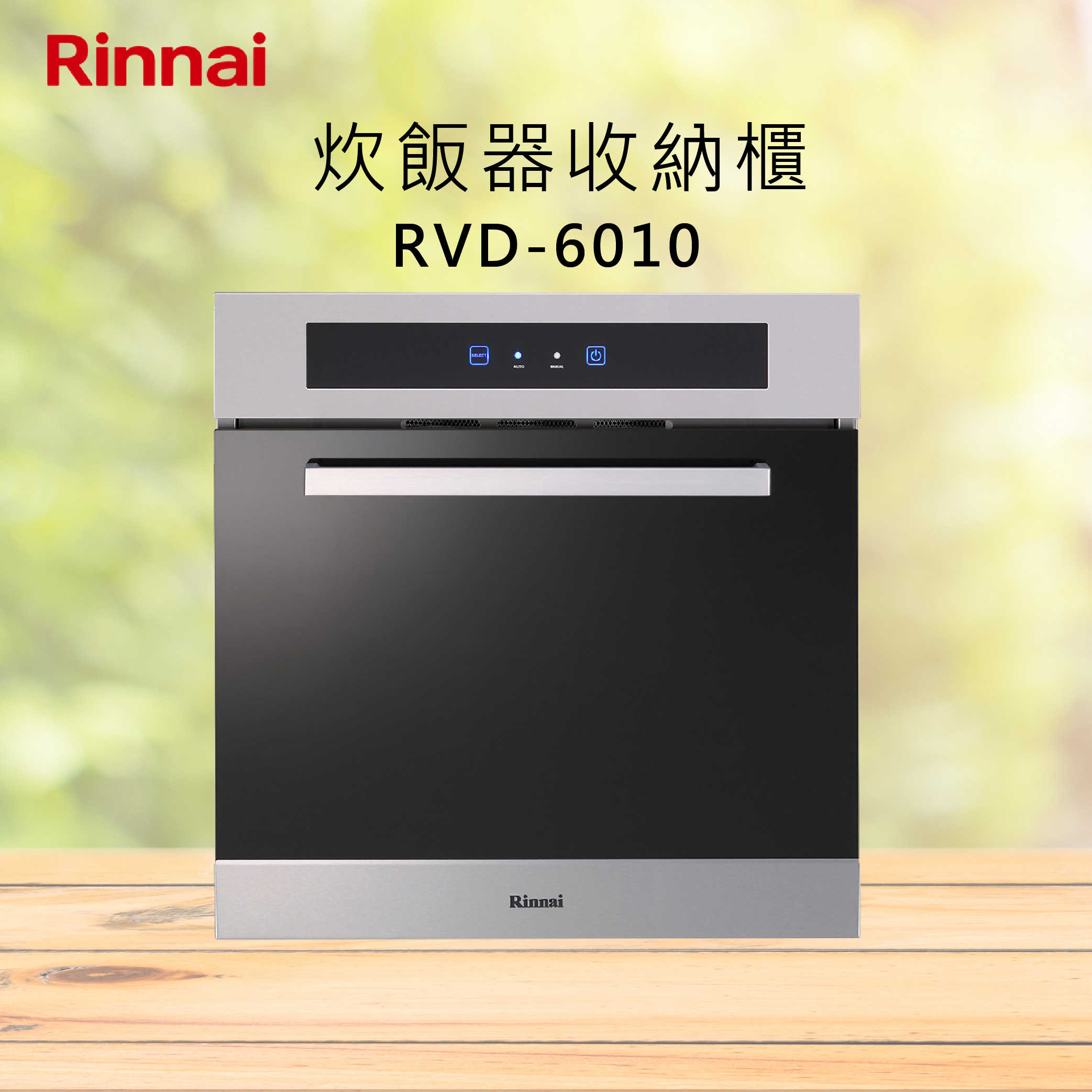 Rinnai 林內【RVD-6010】炊飯器收納櫃 北北基安裝