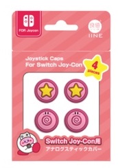 【就愛玩】全新現貨 良值 NS Switch Joy-Con 星之卡比 探索發現 類比套 搖桿帽 4入 L619
