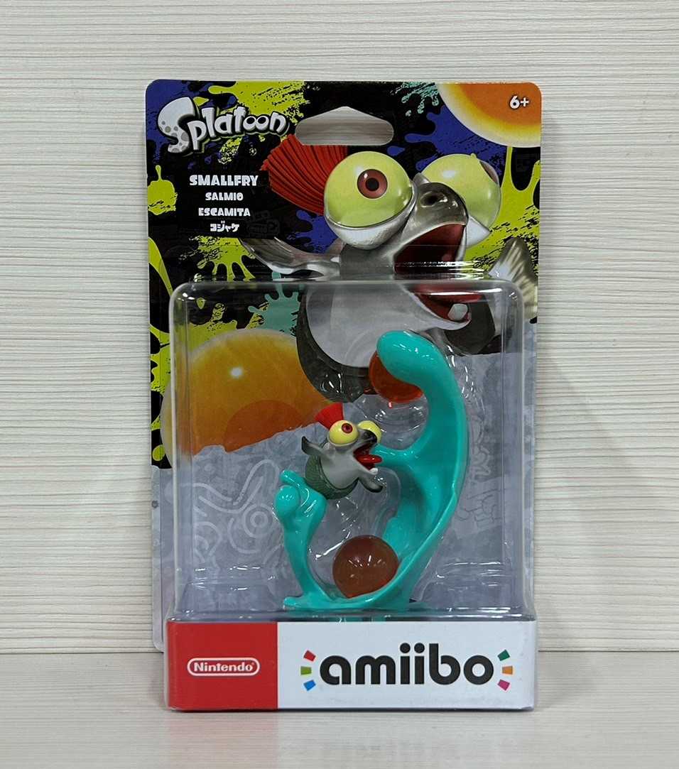 【就愛玩】全新現貨 amiibo 公仔 小鮭魚 斯普拉遁3 斯普拉頓3 漆彈大作戰系列 NS Switch