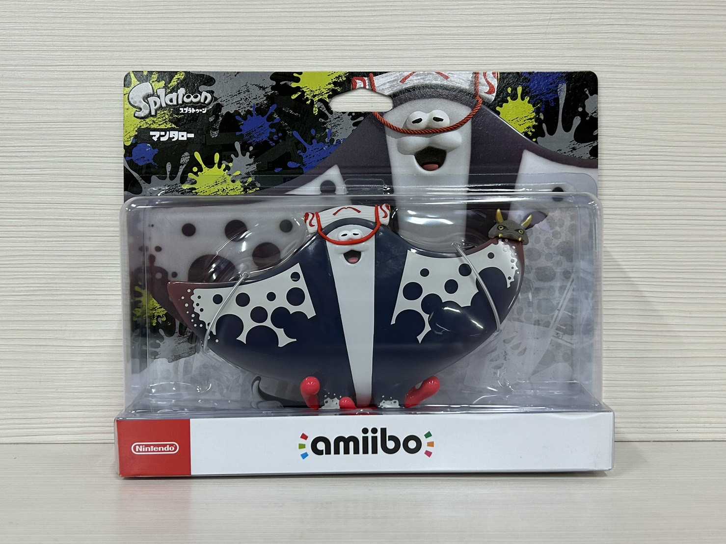 【就愛玩】全新現貨 amiibo 公仔 魚漿幫 鬼蝠魟 魟魚 斯普拉遁3 漆彈大作戰系列 NS Switch