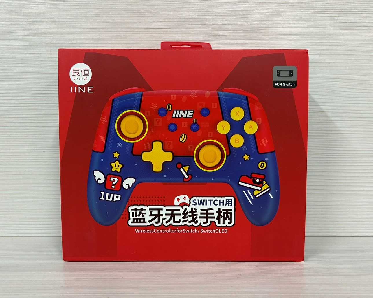 【就愛玩】全新現貨 良值 NS Switch PRO 控制器 手把 超級瑪利歐兄弟 驚奇 瑪利歐 奧德賽系列 L796