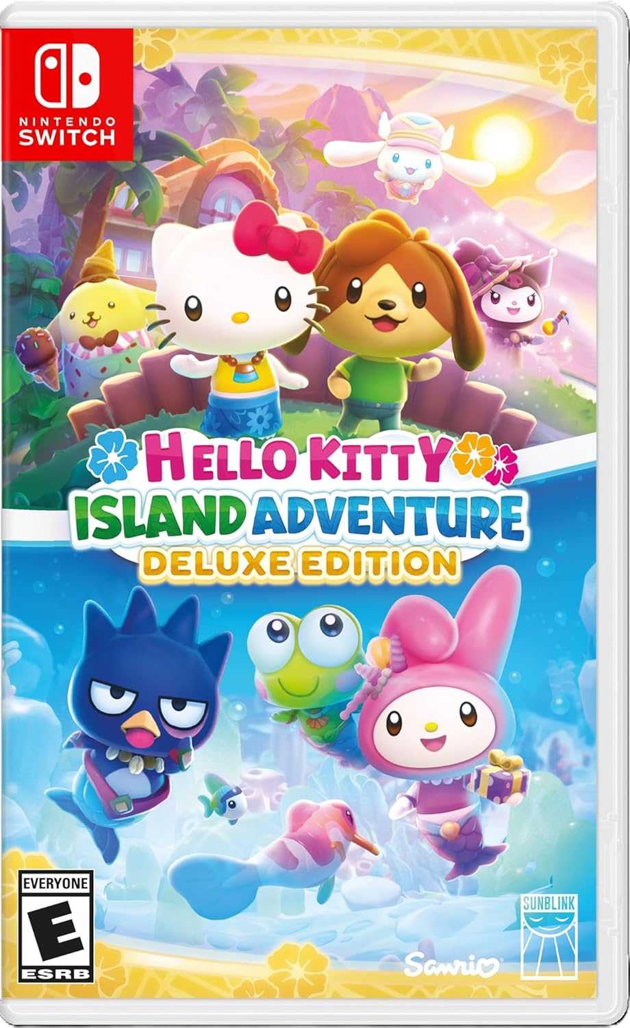 【就愛玩】全新現貨 NS Switch Hello Kitty：島嶼冒險 三麗鷗明星 中文豪華版