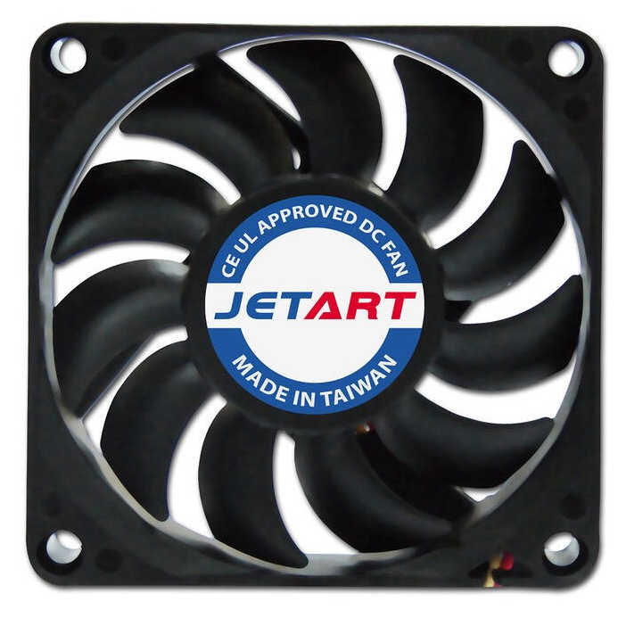 【新莊民安】1.5公分薄扇 JETART 捷藝科技 電腦風扇 機殼風扇 DF7015S 7公分 全新附發票 一年保固