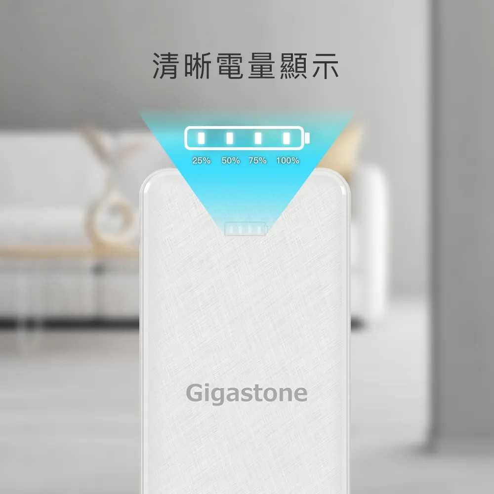 全新附發票！Gigastone 立達 10000mAh USB雙孔 輕巧行動電源 PB-7122W