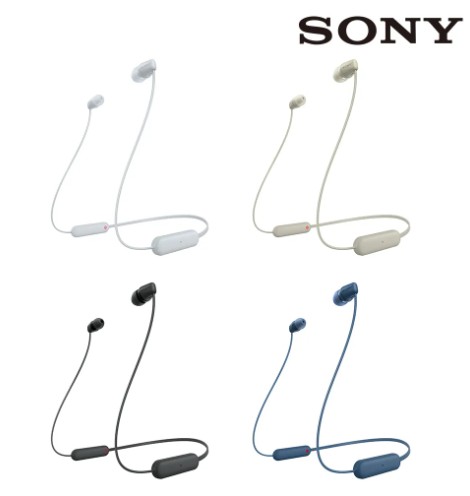 台灣代理商公司貨 全新附發票 一年保固！索尼 SONY WI-C100 無線入耳式耳機 無線耳機 藍芽耳機 IPX4防水