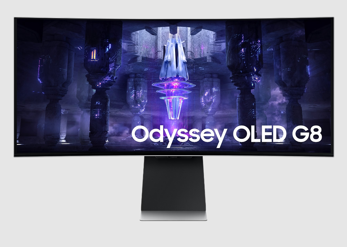 【樂昂客】領券折1000  SAMSUNG 三星 S34BG850SC 34吋 Odyssey G8 曲面電競顯示器