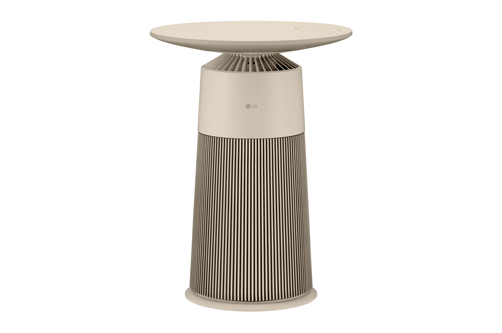 【樂昂客】LG AS201PBK0 新淨几 空氣清淨機 (奶茶棕) 邊桌設計 無線充電