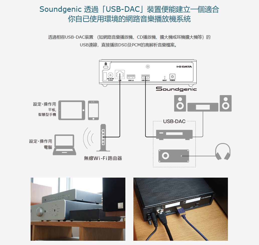 【樂昂客】可議價 原廠公司貨 I-O DATA Soundgenic HDL-RA2TB 音樂伺服器 日本原裝