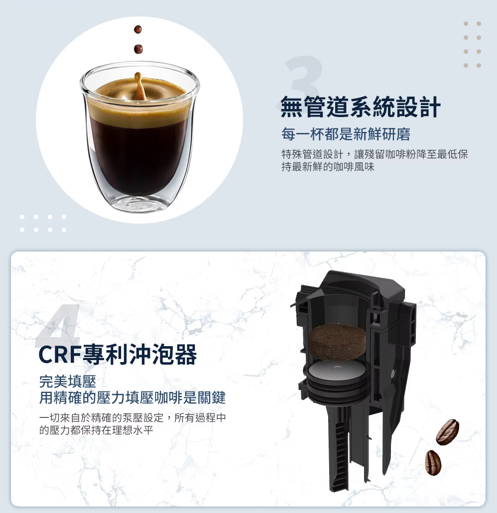 【樂昂客】含到府安裝 Delonghi 迪朗奇 ECAM 22.110.SB 全自動義式咖啡機