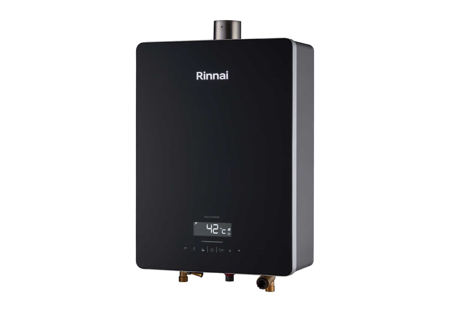 【樂昂客】(全省含安裝) RINNAI 林內 RUA-C1628WF 屋內型 16L 強制排氣 熱水器 三段火排