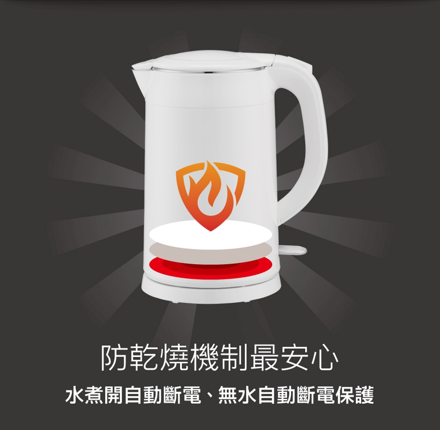 【樂昂客】免運可議價 SANLUX 台灣三洋 DSU-S1805TI 保溫雙層防燙電茶壺 電水壺 1.8公升