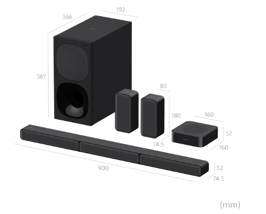 【樂昂客】現貨 (家庭劇院入門) 台灣公司貨 SONY 索尼 HT-S40R 5.1聲道 家庭劇院 Soundbar