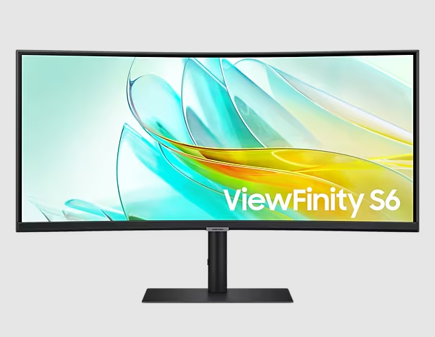 【樂昂客】SAMSUNG 三星 S34C652UAC 34吋 ViewFinity S6 高解析度曲面顯示器