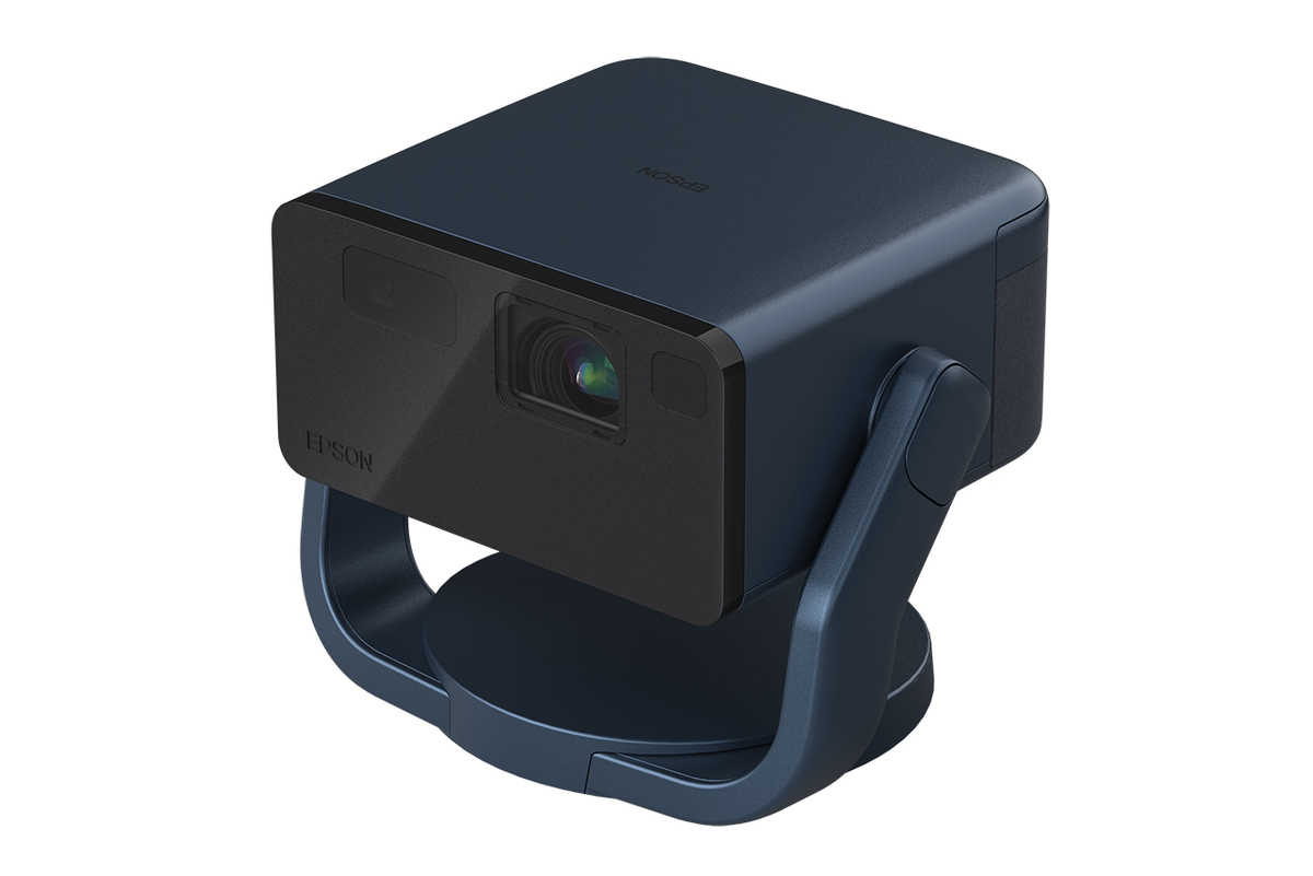 【樂昂客】可議價 新品上市贈收納包 EPSON EF-22N 3LCD智慧迷你雷射投影機 1000ANSI 360度角架