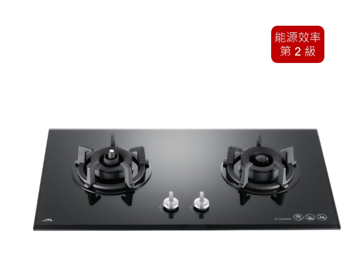【樂昂客】含基本安裝 JTL 喜特麗 JT-GC209AF 雙口玻璃檯面爐（防空燒） 檯面爐