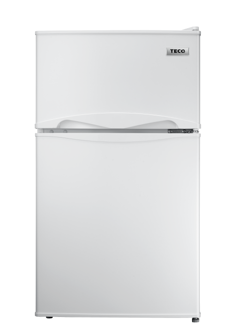 【樂昂客】退貨物稅 TECO 東元 R1086GW 86公升 雙門玻璃冰箱 玻璃白 臺灣製